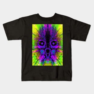 "Technicolor Skull" Kids T-Shirt